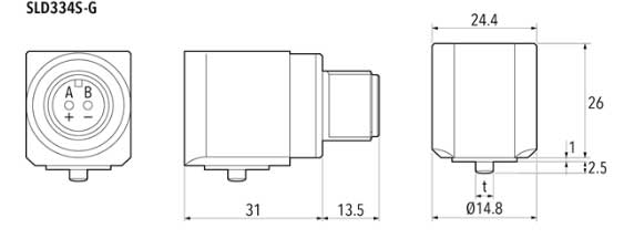 側(cè)面入口振動(dòng)傳感器 MEMS